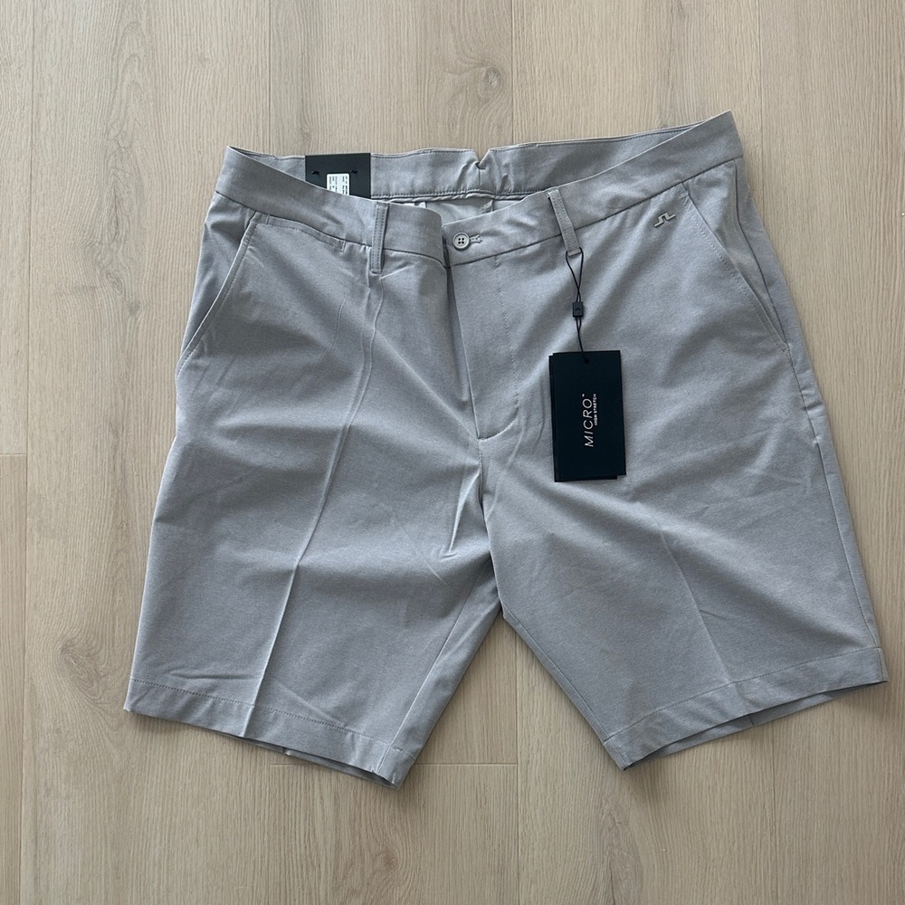 J. Lindeberg Eloy Shorts Light Grey Melange